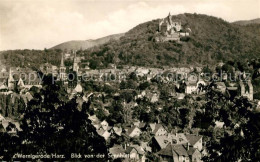 73032547 Wernigerode Harz Panorama Schloss Wernigerode Harz - Wernigerode