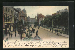 AK Aachen, Friedrich Wilhelmplatz Am Frühen Abend  - Aachen