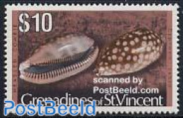 Saint Vincent & The Grenadines 1976 Shell 1v, Unused (hinged), Nature - Shells & Crustaceans - Marine Life