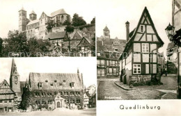 73032532 Quedlinburg Finkenherd Rathaus Dom Quedlinburg - Other & Unclassified