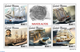 Guinea Bissau 2023 Tall Ships , Mint NH, Transport - Ships And Boats - Boten