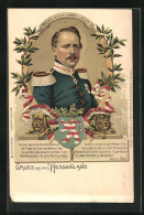 AK Friedrich Wilhelm I. Kurfürst Von Hessen-Darmstadt  - Familles Royales