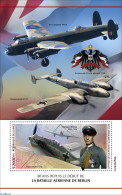 Guinea, Republic 2023 80 Years Since The Start Of The Air Battle Of Berlin, Mint NH, History - Transport - Militarism .. - Militaria