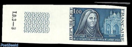 France 1973 Holy Therese 1v, Imperforated, Mint NH, Religion - Religion - Nuevos