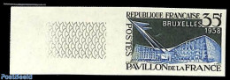 France 1958 World Expo Brussels 1v, Imperforated, Mint NH, Various - World Expositions - Ongebruikt