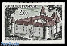 France 1972 Bazoches, Castle Of Vauban 1v, Imperforated, Mint NH, Art - Architects - Castles & Fortifications - Nuovi
