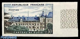 France 1960 Blois 1v, Imperforated, Mint NH, Art - Castles & Fortifications - Ongebruikt