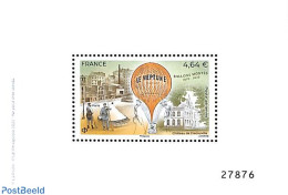 France 2020 Le Neptune, Special Limited  S/s, Mint NH, Transport - Balloons - Unused Stamps