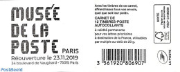 France 2019 Definitives Booklet S-a, Mint NH, Stamp Booklets - Unused Stamps