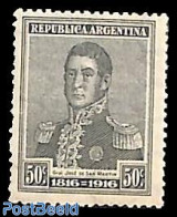 Argentina 1917 50c, Stamp Out Of Set, Unused (hinged) - Unused Stamps