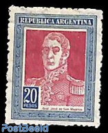 Argentina 1917 20p, Stamp Out Of Set, Unused (hinged) - Unused Stamps