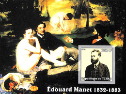 Chad 2002 Edouard Manet S/s Imperforated, Mint NH, Art - Paintings - Autres & Non Classés