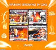 Congo Dem. Republic, (zaire) 2013 Volcanoes 4v M/s, Mint NH, History - Geology - Sonstige & Ohne Zuordnung