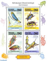 Congo Dem. Republic, (zaire) 2013 Insects 4v M/s, Mint NH - Other & Unclassified