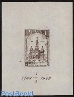 Brazil 1949 Ouro Fino S/s, Unused (hinged), Religion - Churches, Temples, Mosques, Synagogues - Nuovi