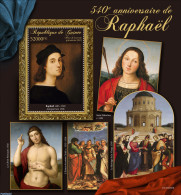 Guinea, Republic 2023 540th Anniversary Of Raphael, Mint NH, Art - Raphael - Sonstige & Ohne Zuordnung