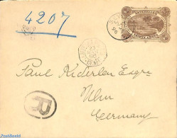 Seychelles 1896 Cover 30c To Germany, Used Postal Stationary, Various - Lighthouses & Safety At Sea - Phares