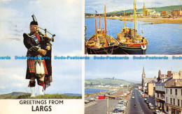 R072270 Greetings From Largs. Multi View. 1970 - Monde