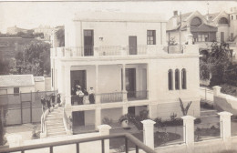 Carte Photo Magnifique Villa   Tunis Noel 1911 Photo Deconcloit - Túnez