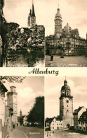 73032032 Altenburg Thueringen Rathaus Rote Spitzen Kunstturm Nicolaiturm Altenbu - Altenburg