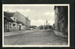 AK Luzec N.V., Ortsansicht Mit Kirche Im Mittelpunkt  - Czech Republic