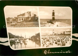 73031966 Warnemuende Ostseebad Leuchtturm Strand Warnemuende Ostseebad - Rostock