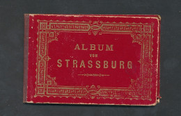 Leporello-Album Strassburg, Lithographien Von Münster, St. Thomas-Kirche, Frauenhaus, Etc.  - Lithographies