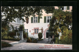 AK Ueberlingen Am Bodensee, Rückseite Des Reichlin-Meldegg'schen Patrizierhauses  - Other & Unclassified