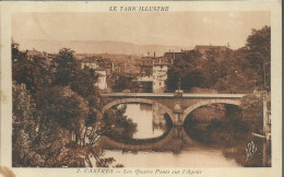 Castres - Les Quatre Ponts Sur L'Agoût - (P) - Castres