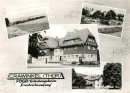 73031849 Crawinkel FDGB Erholungsheim Friedrichsanfang Crawinkel - Andere & Zonder Classificatie