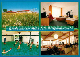 73031828 Lohmen Guestrow Reha Klinik Garder See Schwimmbad Speisesaal Lohmen - Sonstige & Ohne Zuordnung