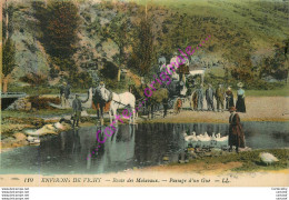 03.  VICHY .  Route De MALAVAUX . Passage D'un Gué . - Vichy