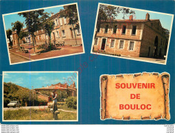 31.  SOUVENIR DE BOULOC .  CP Multivues . - Otros & Sin Clasificación