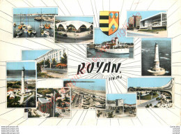 17.  ROYAN .  CP Multivues . - Royan