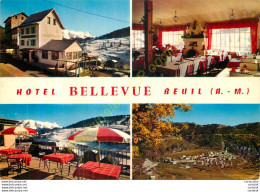 06.  BEUIL .  Hôtel Bellevue .  CP Multivues . - Other & Unclassified