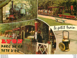 LYON . Chemin De Fer Touristique Du Parc De La Tête D'Or . - Otros & Sin Clasificación