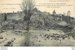 80.  Le Château Historique De HAM . La France Reconquise 1917 .  Français Souvenons-nous . - Ham