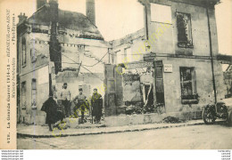 60.  BERNEUIL SUR AISNE .  Maisons Bombardées . ( Mercerie ) .GUERRE 1914-15 - Autres & Non Classés