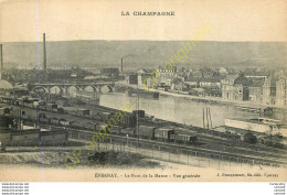 51.  EPERNAY .  Le Pont De La Marne . Vue Générale . - Epernay