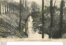27.  VERNEUIL . Les Promenades Callé Et Les Fossés Des Remparts . - Verneuil-sur-Avre