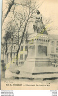 80.  LE CROTOY .  Monument De Jeanne D'Arc . - Le Crotoy