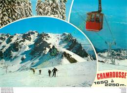 38.  CHAMROUSSE .  CP Multivues . - Chamrousse