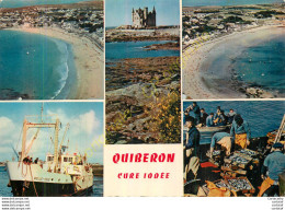 56.  QUIBERON .  CP Multivues . - Quiberon