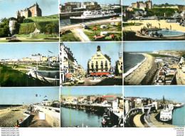 76.  DIEPPE .  CP Multivues . - Dieppe