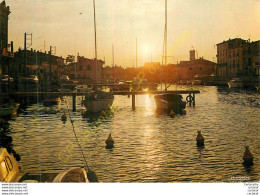 34.  MARSEILLAN . Coucher De Soleil Sur Le Port . - Marseillan