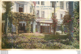 06.  MENTON .  Hotel Des Iles Britanniques . Le Parterre Fleuri . - Menton