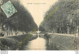 10.  TROYES .  Perspective Du Canal . - Troyes