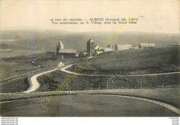 12.  AUBRAC .  Vue Panoramique Sur Le Village Prise Du Royal Hôtel .  AY PAYS DES NARCISSES . - Andere & Zonder Classificatie