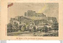 26.  Vue Du Château De GRIGNAN . Drôme .  CPA Publicitaire MAGGI . - Grignan