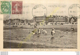 62. BERCK PLAGE .  La Plage Et L'Eden Casino . - Berck